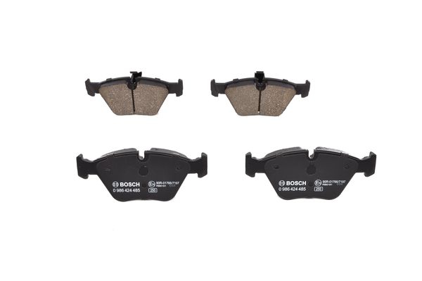 BOSCH Bremsensatz, Scheibenbremse ijf140uz44 Vorderachse belüftet 296mm 22mm für BMW