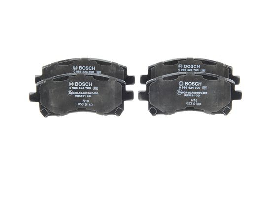 BOSCH Bremsensatz, Scheibenbremse ijf140v1l8 Vorderachse Innenbelüftet 293mm 24mm für SUBARU