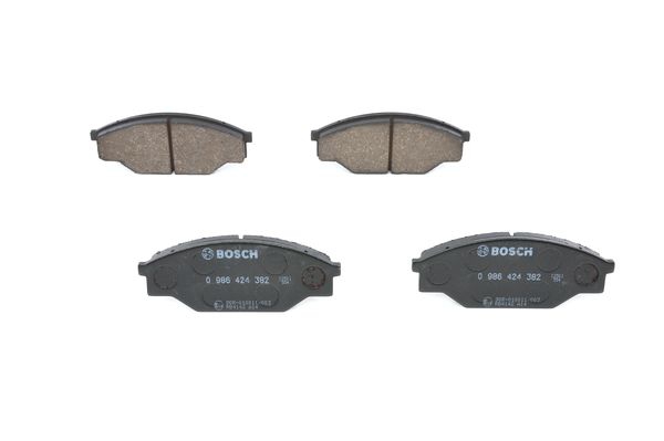BOSCH Bremsensatz, Scheibenbremse ijf140v4z0 Vorderachse belüftet 257mm 25mm für TOYOTA LEXUS VAUXHALL SEAT CHEVROLET VW