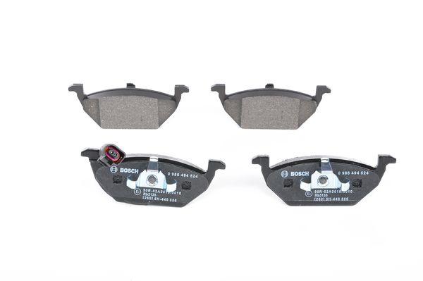 BOSCH Bremsensatz, Scheibenbremse ijf140v596 Vorderachse belüftet 280mm 22mm für SEAT AUDI SKODA VW