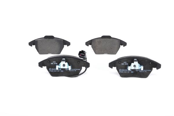 BOSCH Bremsensatz, Scheibenbremse ijf140v980 Vorderachse belüftet 288mm 25mm für AUDI SEAT SKODA VW