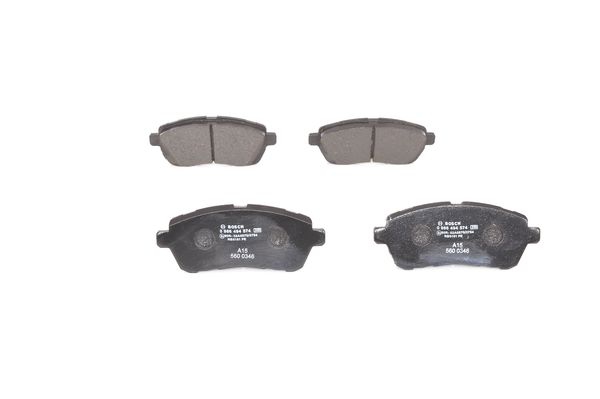 BOSCH Bremsensatz, Scheibenbremse ijf140ved6 Vorderachse belüftet 254mm 22mm für DAIHATSU SUBARU