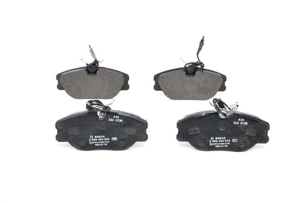 BOSCH Bremsensatz, Scheibenbremse ijf140vr62 Vorderachse belüftet 281mm 26mm für PEUGEOT CITROËN LANCIA FIAT