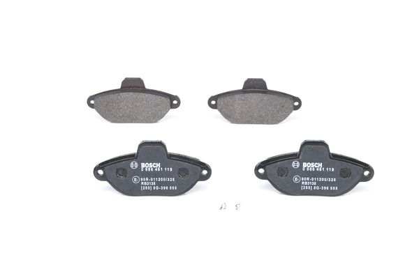 BOSCH Bremsensatz, Scheibenbremse ijf140vst2 Hinterachse Voll 240mm 11mm für FORD LANCIA FIAT ALFA ROMEO