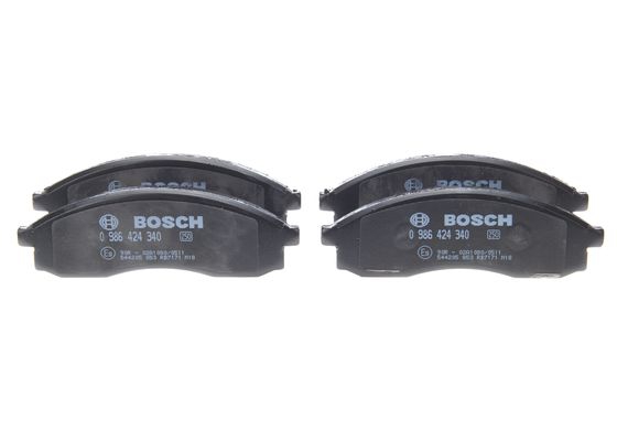 BOSCH Bremsensatz, Scheibenbremse ijf140wob2 Vorderachse belüftet 276mm 24mm für NISSAN INFINITI MITSUBISHI