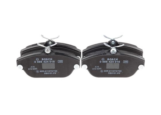 BOSCH Bremsensatz, Scheibenbremse ijf140wwn2 Vorderachse belüftet 287mm 22mm für VOLVO