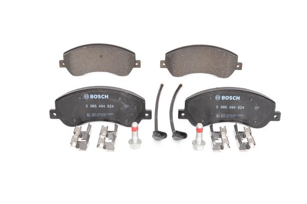 BOSCH Bremsensatz, Scheibenbremse ijf140x0a6 Vorderachse belüftet 300mm 28mm für FORD VW