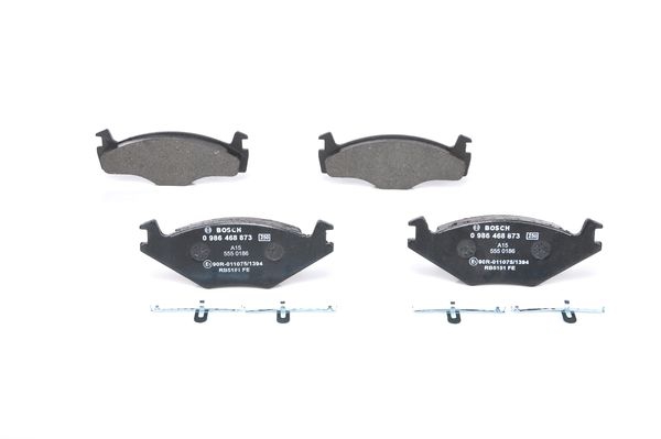 BOSCH Bremsensatz, Scheibenbremse ijf140x810 Vorderachse Voll 239mm 12mm für VW