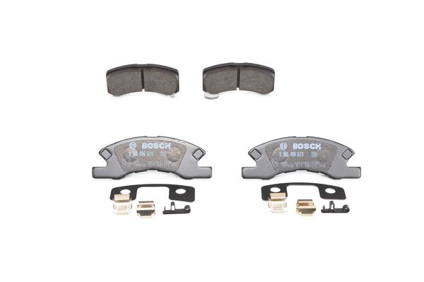 BOSCH Bremsensatz, Scheibenbremse ijf140xay6 Vorderachse Voll 210mm 11mm für DAIHATSU SUBARU PERODUA MITSUBISHI
