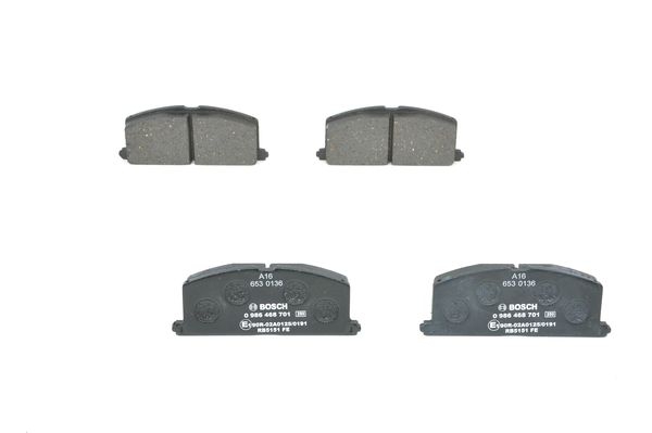 BOSCH Bremsensatz, Scheibenbremse ijf140xla4 Vorderachse belüftet 238mm 18mm für TOYOTA LEXUS
