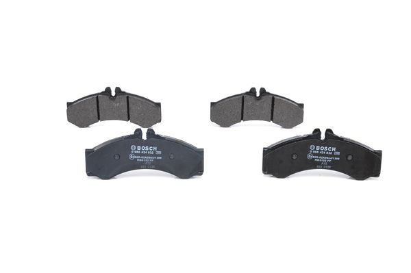 BOSCH Bremsensatz, Scheibenbremse ijf140ya58 Vorderachse belüftet 276mm 22mm für MULTICAR MERCEDES-BENZ SKODA VW