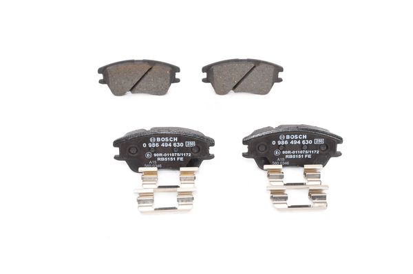 BOSCH Bremsensatz, Scheibenbremse ijf140yfa2 Vorderachse Innenbelüftet 234mm 18mm für HYUNDAI