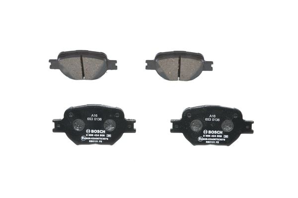 BOSCH Bremsensatz, Scheibenbremse ijf140yvq8 Vorderachse belüftet 275mm 25mm für TOYOTA LEXUS