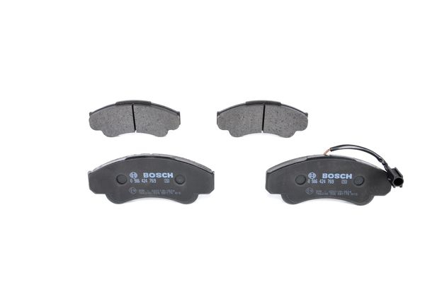 BOSCH Bremsensatz, Scheibenbremse ijf140yyx0 Vorderachse belüftet 300mm 24mm für PEUGEOT CITROËN FIAT