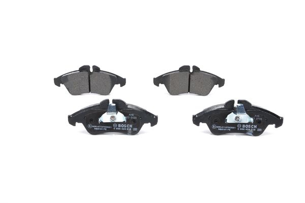 BOSCH Bremsensatz, Scheibenbremse ijf140zab2 Vorderachse belüftet 276mm 22mm für DAF MULTICAR VW MERCEDES-BENZ SKODA