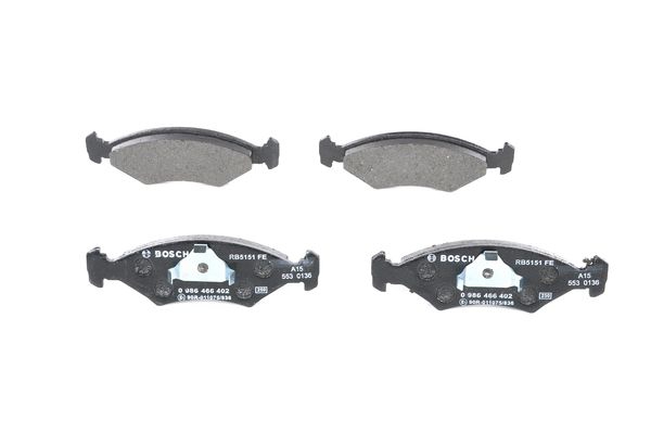 BOSCH Bremsensatz, Scheibenbremse ijf140ze00 Vorderachse belüftet 239mm 24mm für FERRARI FORD