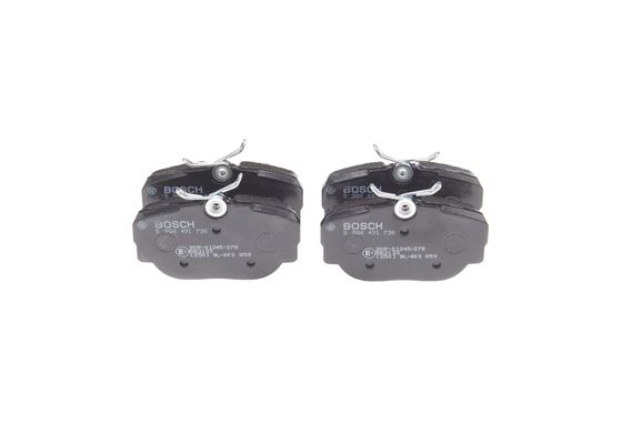 BOSCH Bremsensatz, Scheibenbremse ijf140zke4 Vorderachse Voll 260mm 12mm für BMW