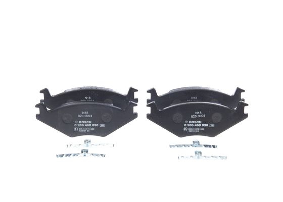 BOSCH Bremsensatz, Scheibenbremse ijf140zo08 Vorderachse Voll 239mm 10mm für VW AUDI