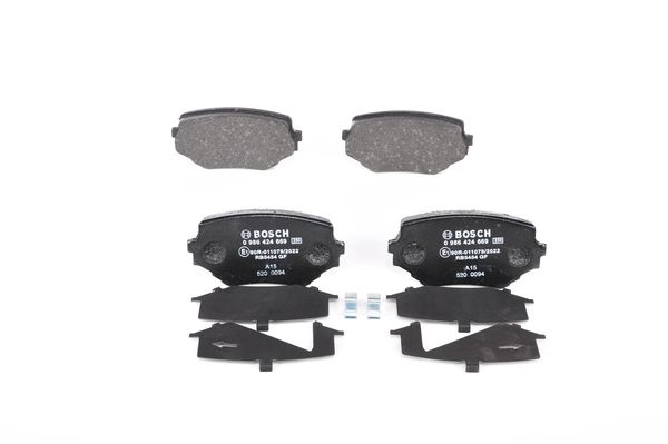 BOSCH Bremsensatz, Scheibenbremse ijf140ztl8 Vorderachse belüftet 310mm 22mm für SUZUKI