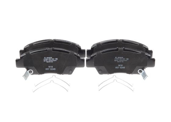 BOSCH Bremsensatz, Scheibenbremse ijf14104h4 Vorderachse belüftet 262mm 21mm für HONDA