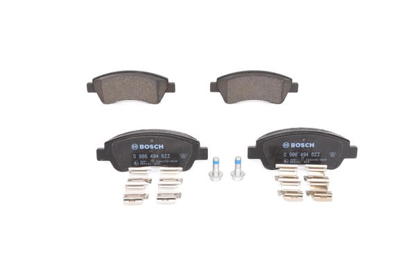 BOSCH Bremsensatz, Scheibenbremse ijf14106s8 Vorderachse belüftet 283mm 26mm für PEUGEOT CITROËN VAUXHALL OPEL