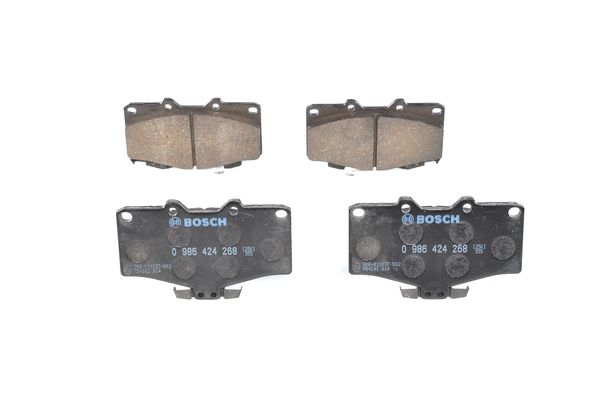 BOSCH Bremsensatz, Scheibenbremse ijf1410hl4 Vorderachse belüftet 289mm 20mm für TOYOTA LEXUS VW