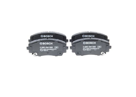 BOSCH Bremsensatz, Scheibenbremse ijf1410s84 Vorderachse belüftet 241mm 18mm für HYUNDAI KIA
