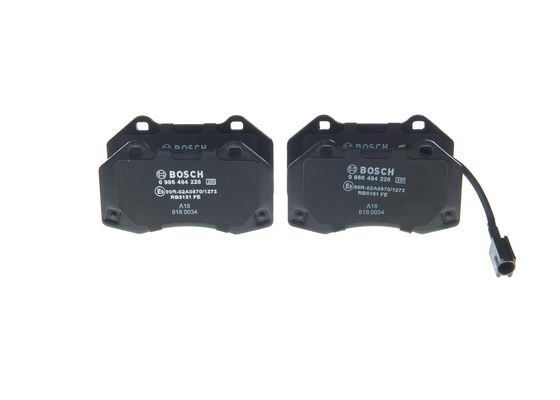 BOSCH Bremsensatz, Scheibenbremse ijf1410ts0 Vorderachse belüftet 305mm 28mm für FIAT ALFA ROMEO LANCIA