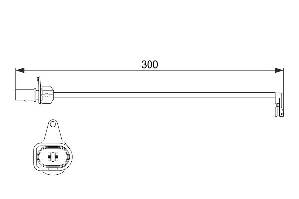 BOSCH ijf14111t0 Vorderachse belüftet 320mm 30mm für FORD AUDI VW