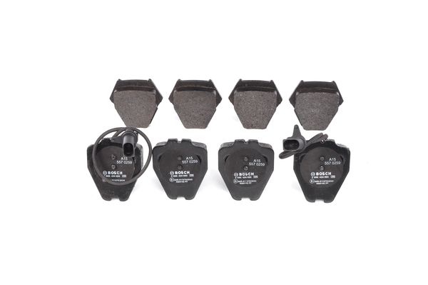 BOSCH ijf1411822 Vorderachse Innenbelüftet 288mm 24mm für VW SKODA