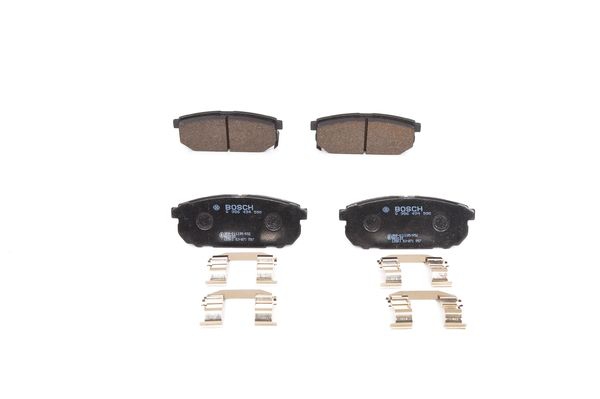 BOSCH Bremsensatz, Scheibenbremse ijf1411ky0 Hinterachse belüftet 314mm 20mm für HYUNDAI KIA