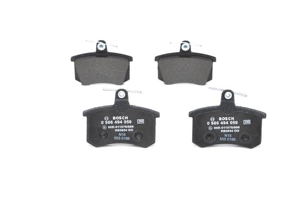 BOSCH Bremsensatz, Scheibenbremse ijf1411pi2 Hinterachse belüftet 269mm 20mm für FIAT ALFA ROMEO LANCIA BRILLIANCE AUDI VW