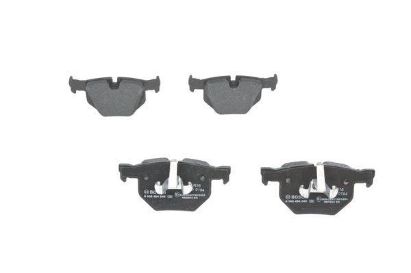 BOSCH Bremsensatz, Scheibenbremse ijf1411rv6 Hinterachse belüftet 336mm 22mm für BMW