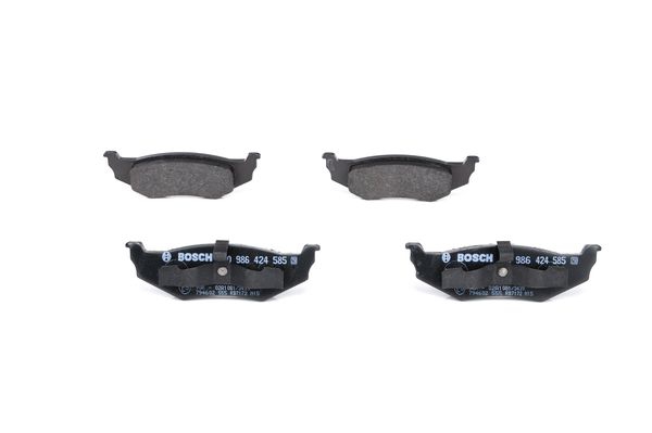 BOSCH Bremsensatz, Scheibenbremse ijf1411wk4 Hinterachse Voll 269mm 9mm für PLYMOUTH CHRYSLER DODGE