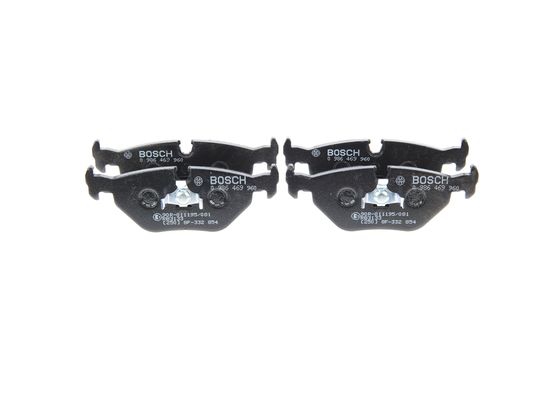 BOSCH Bremsensatz, Scheibenbremse ijf14122o8 Hinterachse Voll 300mm 10mm für BMW