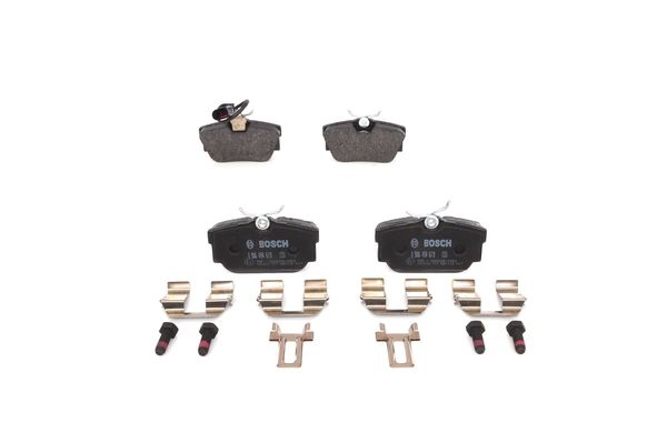 BOSCH Bremsensatz, Scheibenbremse ijf14126h2 Hinterachse Voll 280mm 12mm für VW AUDI
