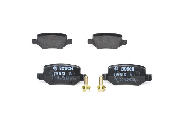 BOSCH Bremsensatz, Scheibenbremse ijf14127i6 Hinterachse Voll 258mm 8mm für MERCEDES-BENZ