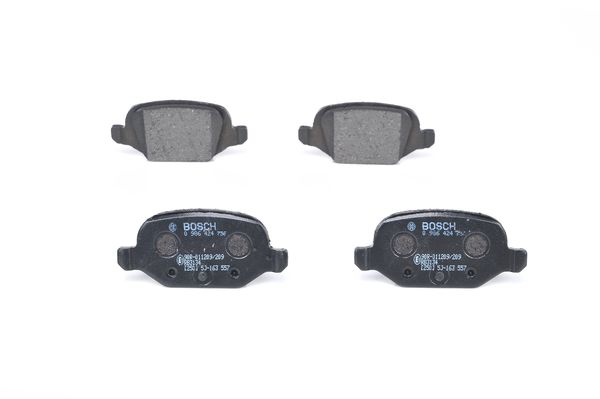 BOSCH Bremsensatz, Scheibenbremse ijf1412dk4 Hinterachse Voll 240mm 11mm für FORD FIAT ALFA ROMEO LANCIA CITROËN