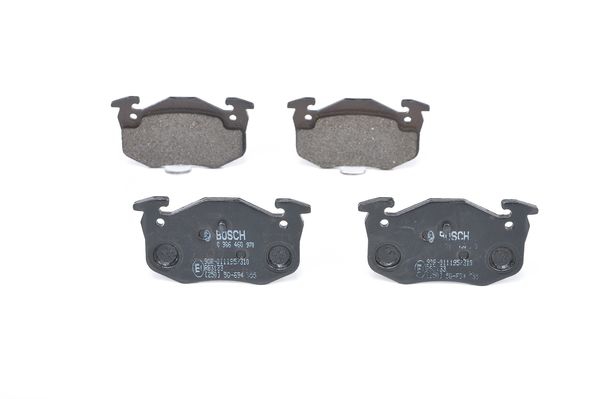 BOSCH Bremsensatz, Scheibenbremse ijf1412h98 Hinterachse Voll 247mm 8mm für PEUGEOT CITROËN RENAULT