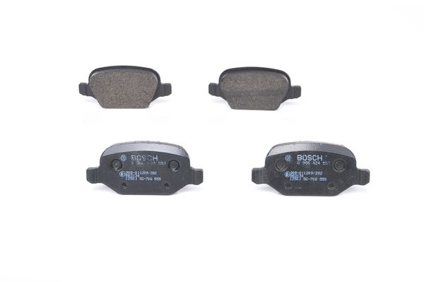 BOSCH Bremsensatz, Scheibenbremse ijf1412ia2 Hinterachse Voll 276mm 10mm für ALFA ROMEO LANCIA FIAT