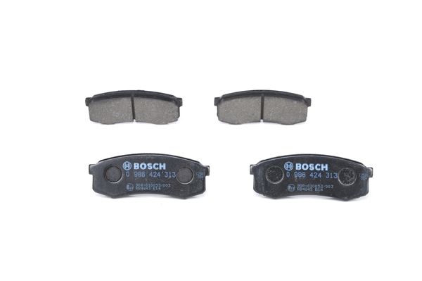 BOSCH Bremsensatz, Scheibenbremse ijf1412mh2 Hinterachse belüftet 312mm 18mm für TOYOTA LEXUS MITSUBISHI