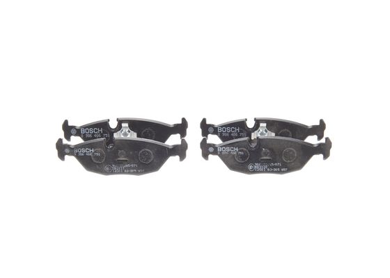 BOSCH Bremsensatz, Scheibenbremse ijf1412th4 Hinterachse Voll 258mm 10mm für BMW
