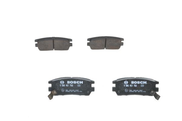 BOSCH Bremsensatz, Scheibenbremse ijf1413c54 Hinterachse Voll 315mm 18mm für MITSUBISHI