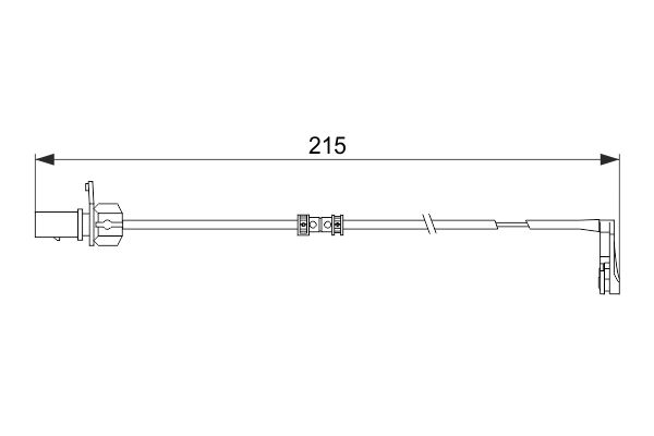 BOSCH Bremsensatz, Scheibenbremse ijf1413co6 Hinterachse belüftet 330mm 22mm für AUDI PORSCHE VW