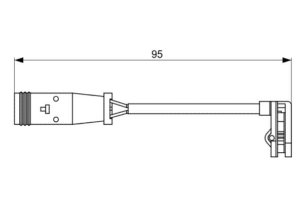 BOSCH ijf1413kp2 Hinterachse Innenbelüftet 303mm 28mm für MERCEDES-BENZ VW