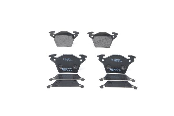 BOSCH ijf1413rx0 Hinterachse Voll 280mm 10mm für MERCEDES-BENZ