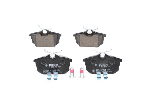 BOSCH Bremsensatz, Scheibenbremse ijf1413tq2 Hinterachse Voll 260mm 10mm für VOLVO NISSAN MITSUBISHI PROTON MERCEDES-BENZ