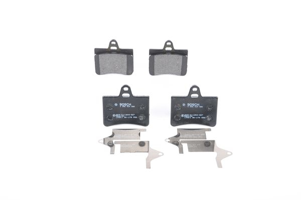 BOSCH ijf14141t2 Hinterachse Voll 276mm 14mm für PEUGEOT CITROËN