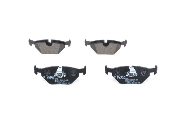 BOSCH Bremsensatz, Scheibenbremse ijf14143d8 Hinterachse belüftet 297mm 20mm für BMW