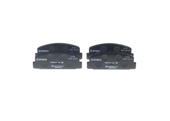 BOSCH Bremsensatz, Scheibenbremse ijf1414d10 Hinterachse Voll 261mm 10mm für FORD MAZDA